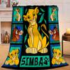 1PC Lion king Flannel Blanket Gift, Suitable for Both Men And Women, Soft Ideal for Beds And Sofa, Birthday Or Christmas Gift