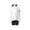 Stone Island Logo Round Neck Pullover Sweater Kids sweater White 7416509A2-V0093