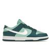 Zapatillas Dunk Low Geode Teal Mujer Blanco Emerald-Rise DD1503-301