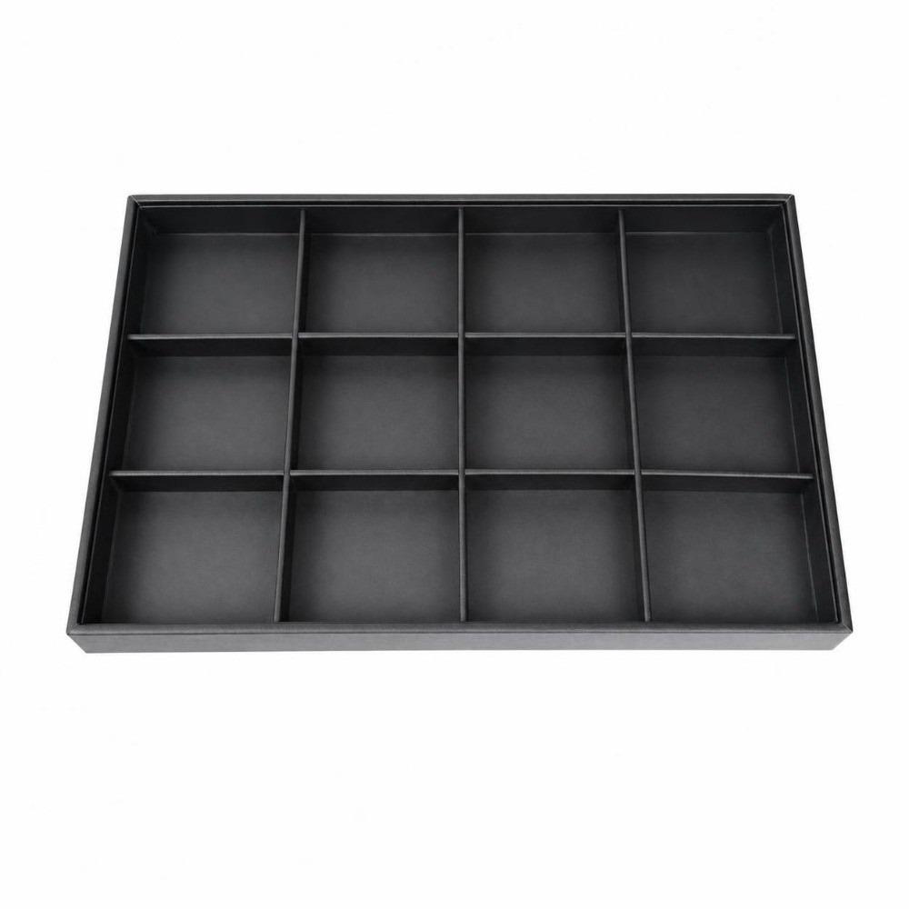 Stackable Jewelry Storage Organizer Black Necklace Storage Rack New Jewelry Display Tray Earrings