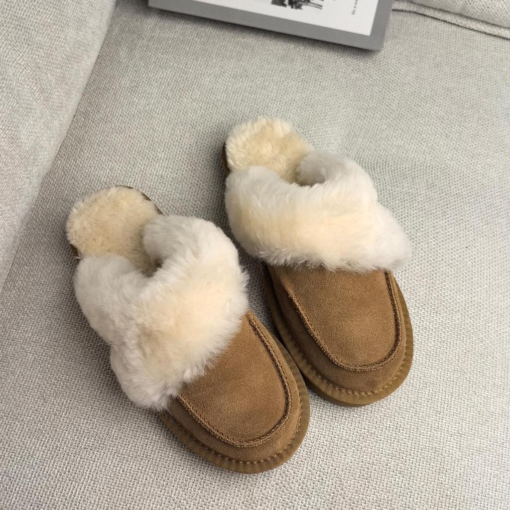 Women's Wool Snow Boots: 2025 New Cotton Slippers Style