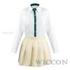 Nanami Chiaki Cosplay Anime Danganronpa Cosplay Costume High School Students Uniform Long-sleeved Jacket Short Skirt Loli Skirt