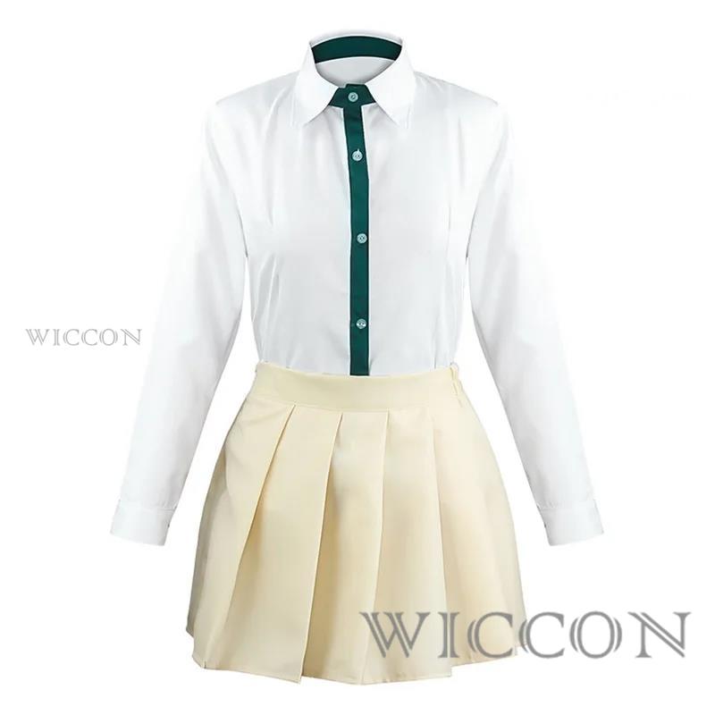 Nanami Chiaki Cosplay Anime Danganronpa Cosplay Costume High School Students Uniform Long-sleeved Jacket Short Skirt Loli Skirt