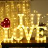 Luminous 26 English Alphabet Light Night Lamp Wedding Party Room Letter Decor