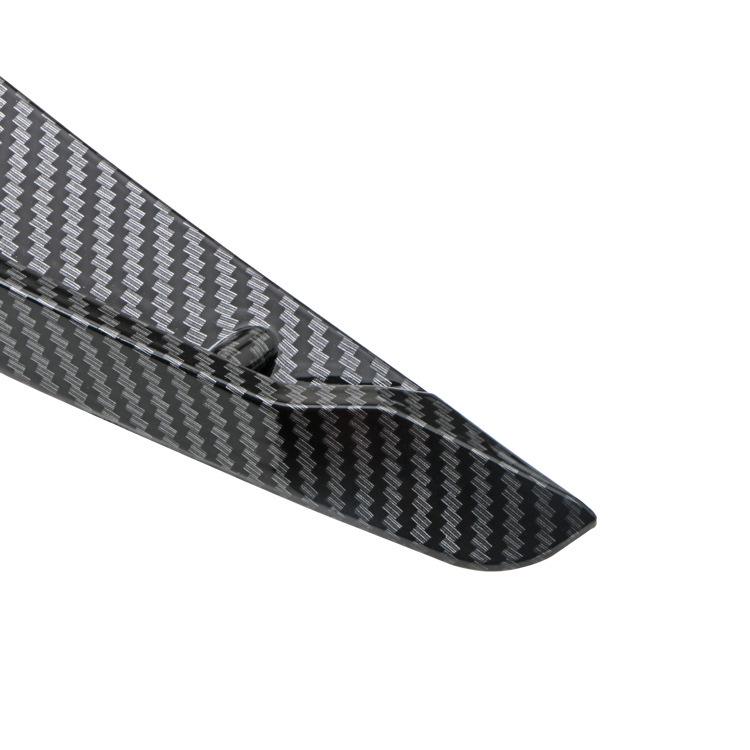 Cross Carbon Fiber Side Fenders: Universal Decorative and Modified Car Body Stickers