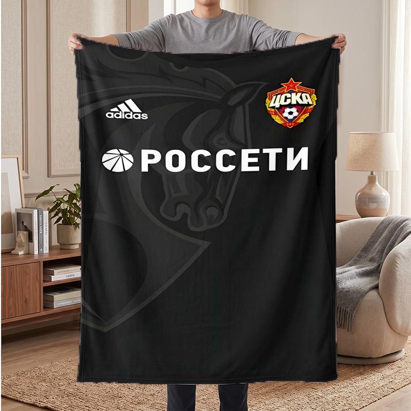 CSKA Moscow (95) Soft Warm Flannel Blankets Comfortable Blanket for Home Decoration Gifting