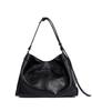 Haharchive Contour Belted Bag (Black Leather)