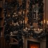 Realistic Floral Ornaments Halloween Artificial Maple Leaf Vine Decor Fall Wall Hanging Garland Silk Flowers for Party Scene Spooky Thanksgiving