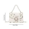 PU Handbags Pearl Clutch Bag New Shoulder Crossbody Bag  Women
