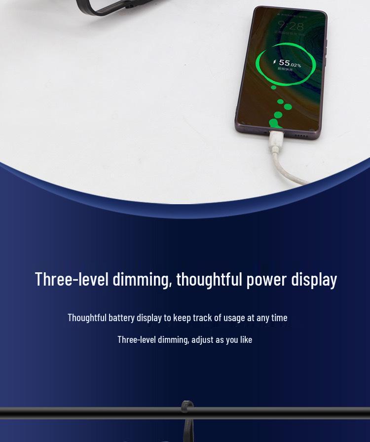 Rechargeable LED Emergency & Fill Light for Outdoor, Camping, and Night Markets