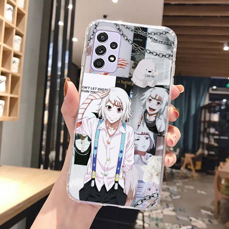 JUUZOU SUZUYA Tokyo Ghouls Phone Case Cover For Samsung Galaxy A13 A14 A15 A16 A17 A53 A54 A55 A56 A33 A34 A35 A36 A23 A24 A25 A