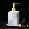 New Chinese Ceramic Press Bottle Lotion Bottle Shampoo Bath Gel Sub Bottle Soap Dispenser Bathroom Accessories Shampoo Dispenser