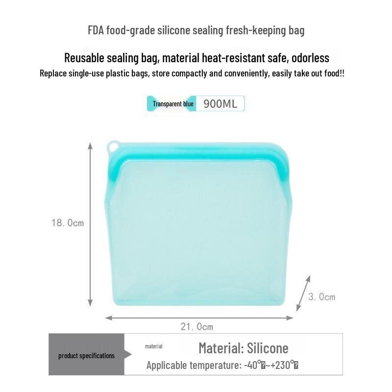 Sheng Bang Rong Silicone Collapsible Fresh-Keeping Lunch Box: Portable, Food-Grade Container for Snacks, Fresh Fruit, and More