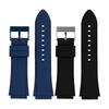 Für GUESS Uhrenarmband W0247G3 W0040G3 W0040G7 Serie Blau Herren 22mm Silikon-Uhrenarmband Sport Wasserdichtes Gummi-Armband