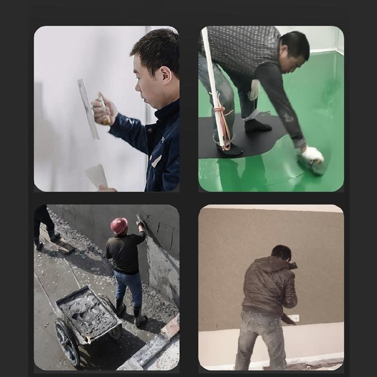 Elastic Flat Headed SK5 Steel Trowel Polishing Trowel Masonry Tools Trowel