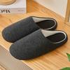 Women Home Slippers Fabric Warm Slides Comfortable Non-slip Slippers Indoor Outdoor Men Casual Slippers