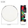 Kids Hand Drum Ground Drum Sheepskin Applique Tambourine Handheld Percussion Toy