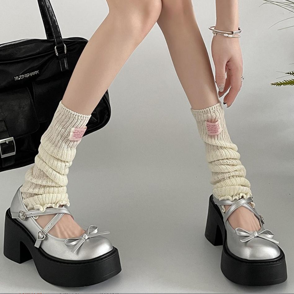 Fashion Lolita Shoes Women Japanese Style Mary Jane Shoes Women Vintage Shallow High Heels Chunky Platform Shoes Cosplay Female Sandals