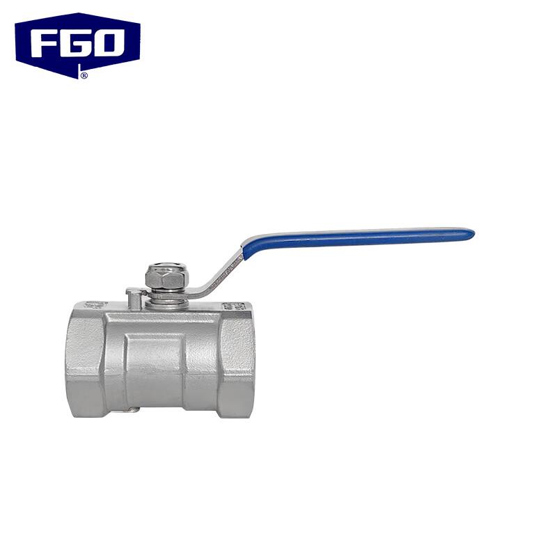 FGO 304 Stainless Steel Manual One-Piece Ball Valve