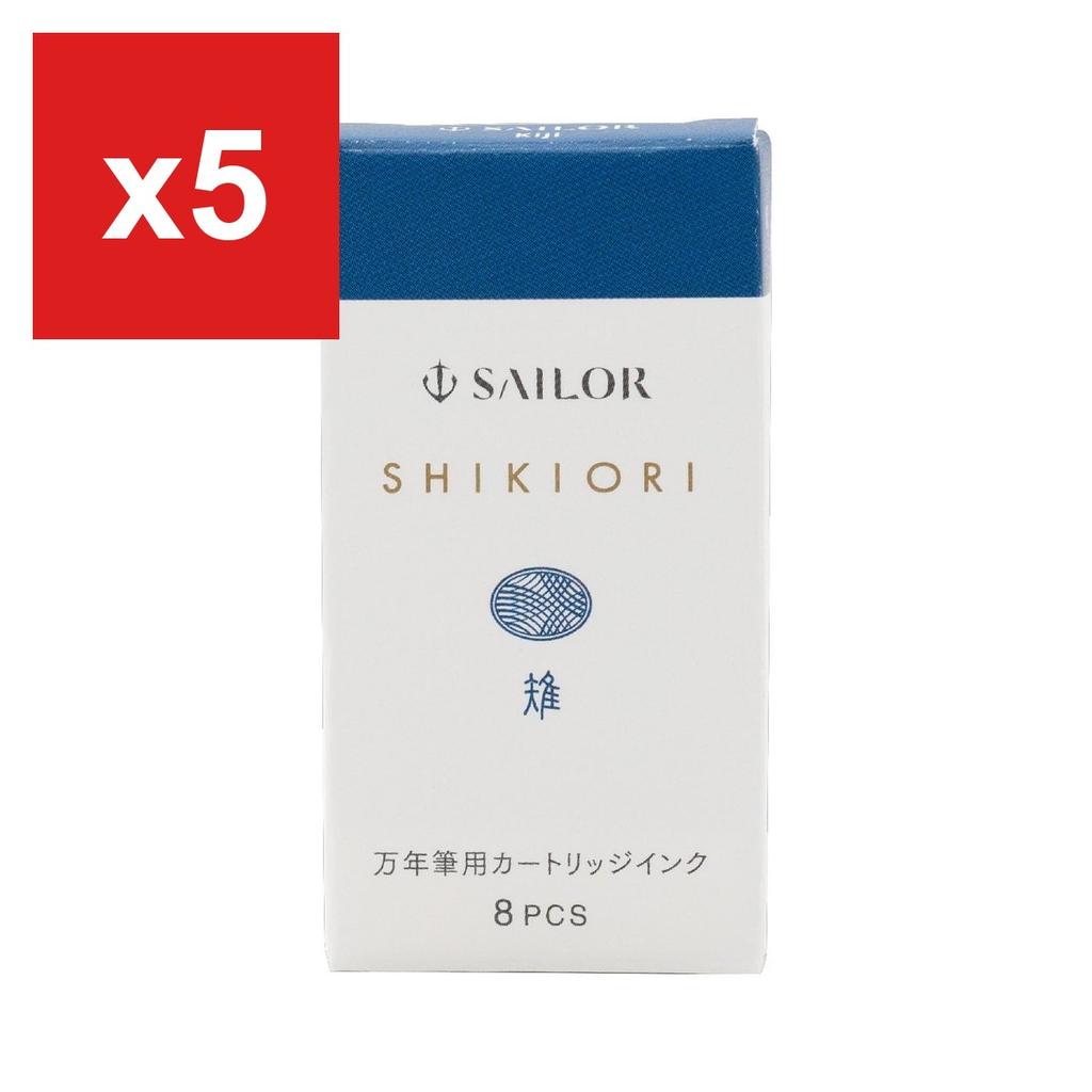 Sailor Fountain Pen Ink Cartridges, Shikiori Noyama no Uta Kiji, Dye-Based, 20ml, 13-0400-240