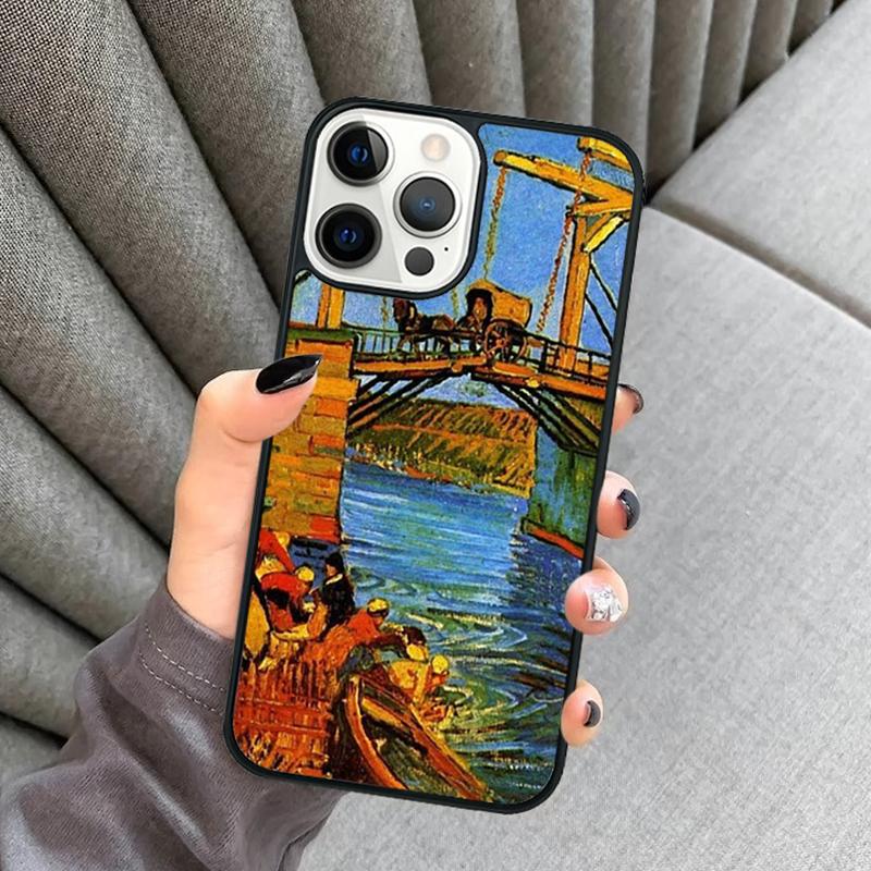 

Van Gogh Starry Night Phone Case For iPhone 17 Air 16 16e 15 13 14 Pro Max 11 12 Plus 2022 MAX Shell Cover coque iPhone 16e