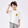 Little yellow duck children's clothing for boys and girls, loose and simple short sleeved T-shirt top