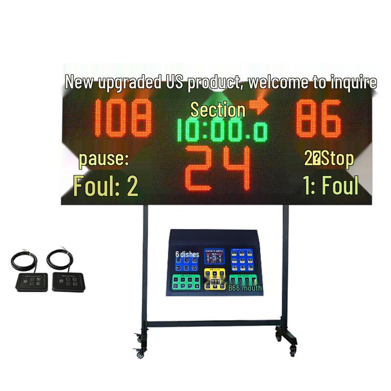 Youlirui Professional 2M Multi-Sport LED Scoreboard