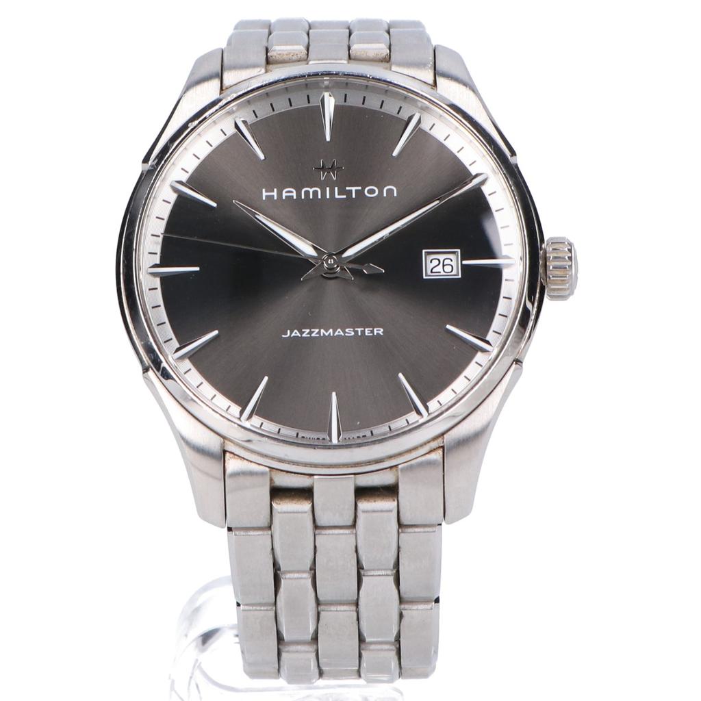 Hamilton H32451181 Jazzmaster Gent Quartz Quartz Watches 1.6" SilverUsed