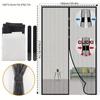 Magnetisches Mückenschutz-Vorhanggitter für Türen und Fenster