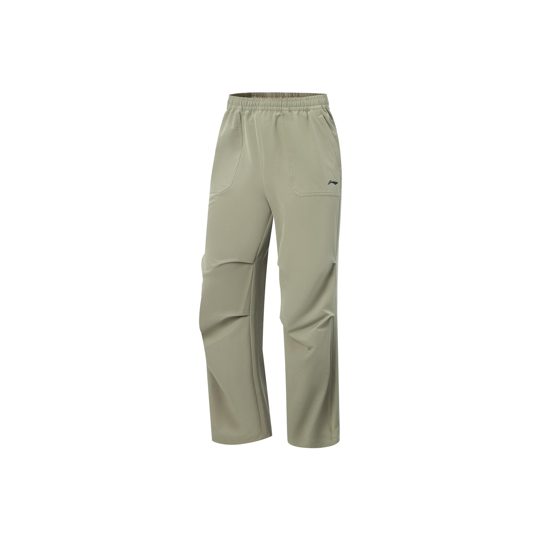 

Серия фитнеса Li Ning Простые удобные универсальные спортивные повседневные брюки Мужские низы AYKV725-4 2XL