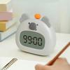 Creative Mini Cartoon Alarm Clock 3 Set Alarms Koala Alarm Timer Time Planning Clock  Bedroom Decor
