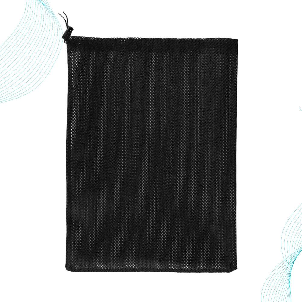 1Pcs Aquarium Filter Mesh Bag for Water Pump Fish Tank Filtration System Drawstring Closure Reusable Filter Pouch for Carbon