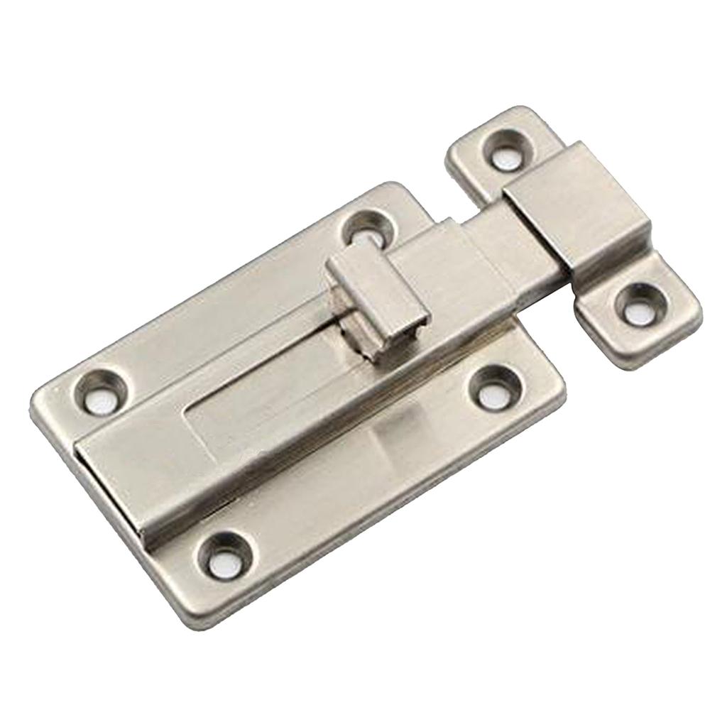 Sturdy Door Security Slide Latch Lock with Screws 3inch 3Pcs Garden