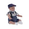 60cm Weicher Körper Flexibel Niedlich Reborn Babypuppe Lebensecht Junge Säugling Puppe Spielzeugsammlung
