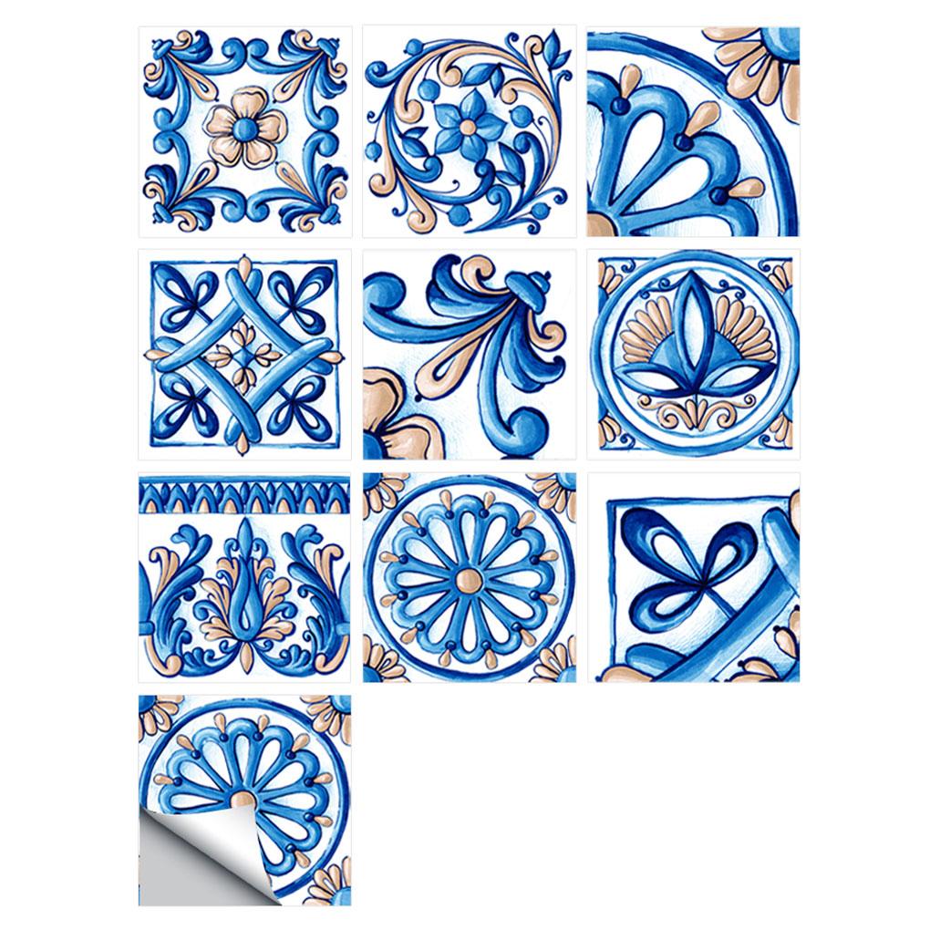 

Настенная плитка Цветочная наклейка на стену Фреска Наклейка на плитку Водонепроницаемая Самоклеящаяся Наклейка на плитку no2