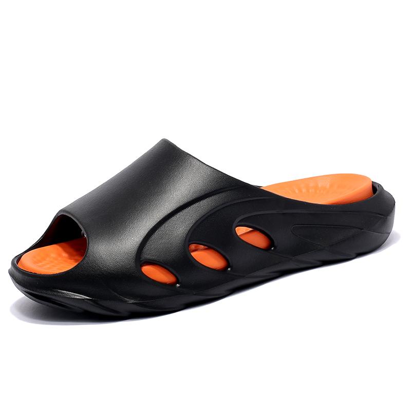 2024 Summer Couple Casual Fashionable Versatile Sport Beach Slippers Thick Bottom EVA Material Men's Slippers In Stock For Quick