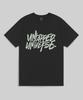 UNTAPPED STUDIO Universe Front Overlap Oversized Short Sleeve T-Shirt 4 Colors