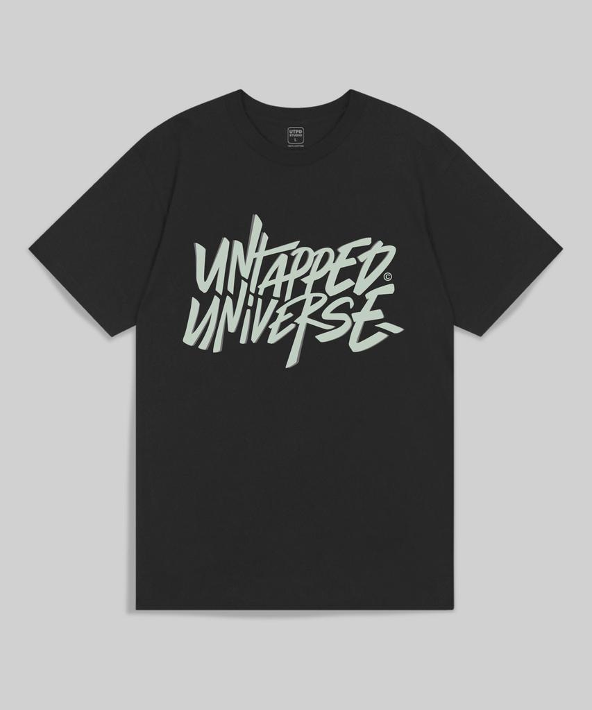 UNTAPPED STUDIO Universe Front Overlap Oversized Short Sleeve T-Shirt 4 Colors
