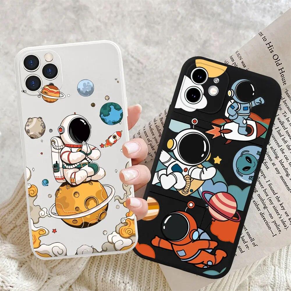 

Анимационный мягкий милый телефон для Iphone XS Mini 6 XR Max 11 X 7 Pro 8 14 13 6s Plus 12, силиконовый мягкий силиконовый чехол из ТПУ, прямой чехол 13pro Max for Iphone чёрный