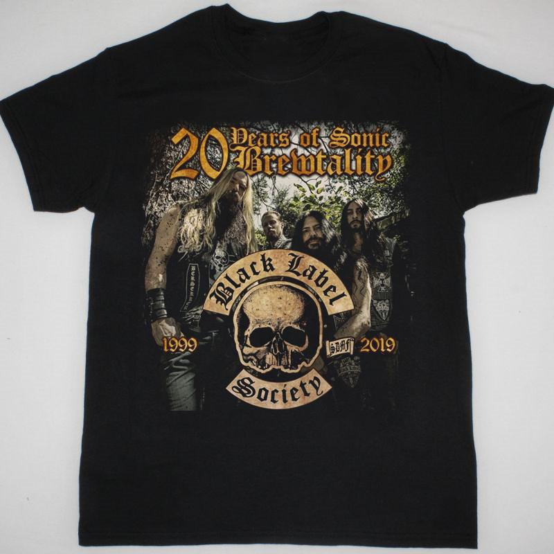 Black Label Society doing  20 Years of Sonic Brewtality  tour T-Shirt SB219 XL