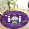 Personalized Anderlecht Round Chair Office Rug - Perfect for Mat, Office Chair & More - Ideal Gift for Birthdays and Holidays