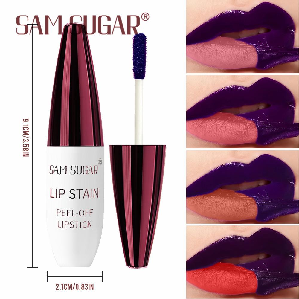 Peel Off Rose Pink Lesk na rty Matný obrys Tetování na rty Vodotěsný přenos Odolný proti odtržení Přírodní odstín na rty