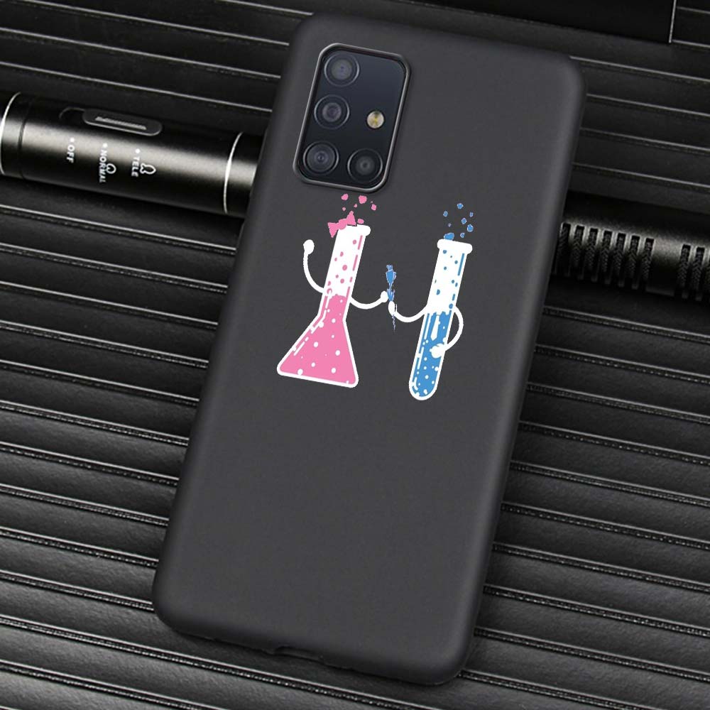 Science Chemistry Biology Phone Case For Samsung Galaxy A51 A71 A21S A12 A11 A31 A41 A72 A01 A03s A52 A32 A22 A13 5G Soft Cover