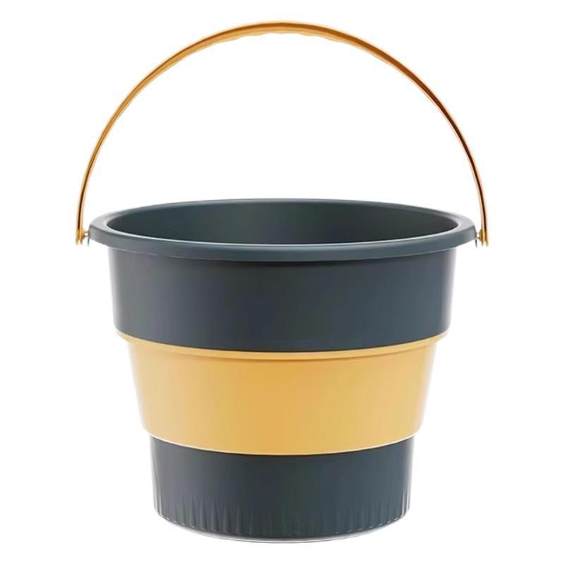 Găleată pliabilă portabilă pentru baie de picioare - îngroșată, de uz casnic, din plastic, pentru pescuit sau utilizare în cămin