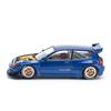 POP RACE Pandem Civic EG6 Metallic Blue Open Bonnet Finished Model PR640174 1/64