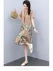 Women's Retro Print Casual A-line Dress - Slimming & Loose Fit