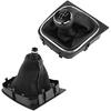 Vbestlife Automotive Gear Shifting Knob Gaiter Kit for 5 Speed Car Shift Boots - Mk5 Mk6 Jetta 2005-2014