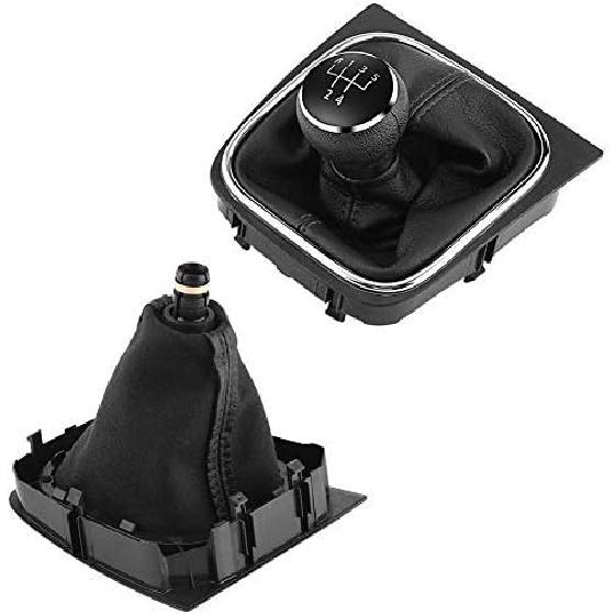 

Vbestlife Automotive Gear Shifting Knob Gaiter Kit for 5 Speed Car Shift Boots - Mk5 Mk6 Jetta 2005-2014