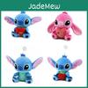 Bedårande och Mjuk Stitch Gosedjursdocka För Par I Kreativ Gåvdesign I Blå Och Rosa Färger