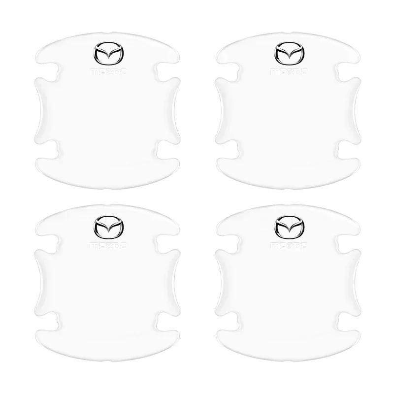 

2025 Горячая Прозрачная Полоса на Дверь Автомобиля Противоударная Защитная Полоса Наклейка на Ручку Защиты для Mazda CX5 CX30 2 3 Bk 6 Gg Gj